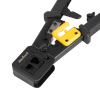 Zaciskarka wtyków przelotowych  RJ45, RJ12, RJ11